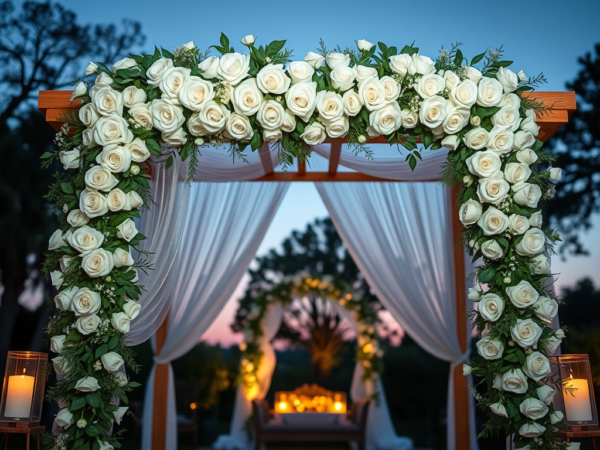 Elegant Wedding Arch