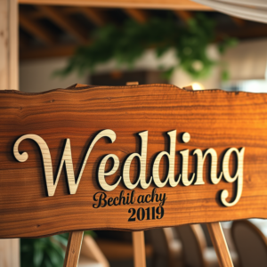 Rustic Wooden Signage